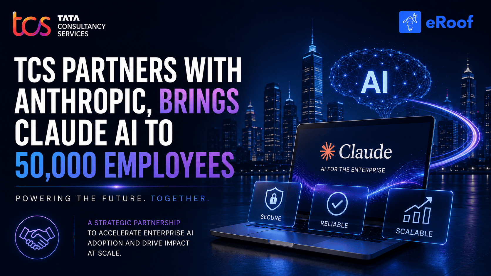 TCS Brings Claude AI to 50,000 Employees via Anthropic