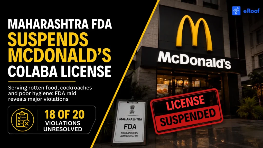 Maharashtra FDA suspends McDonald's Colaba license over violations