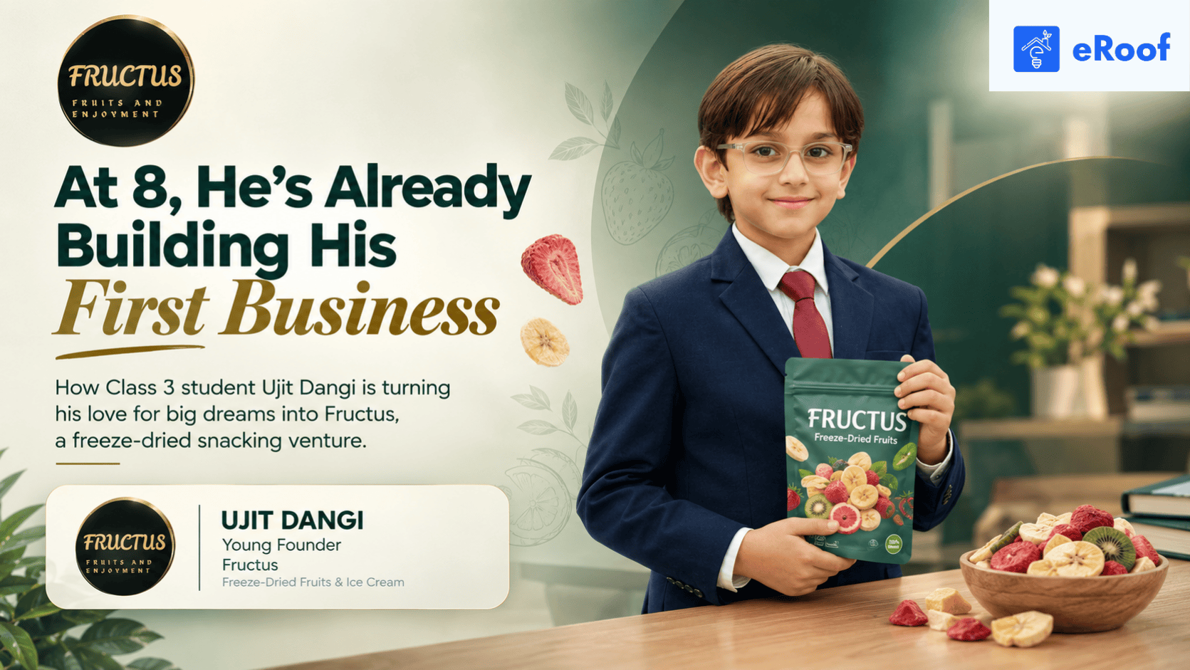 At 8, He’s Already Building His First Business
