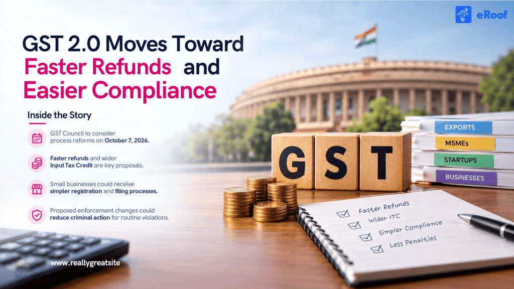GST 2.0 proposals for faster refunds and easier compliance for Indian businesses