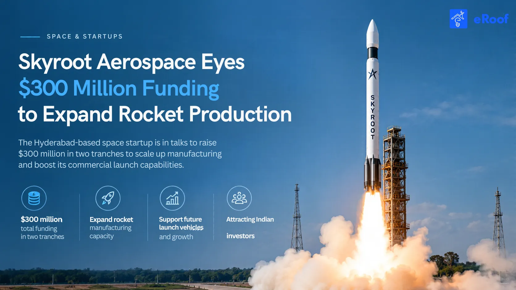 Skyroot Eyes $300M Rocket Funding